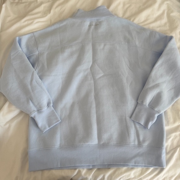 aerie Offline Cloud Fleece Oversized Mock Neck Sweatshirt - Picture 5 of 8
